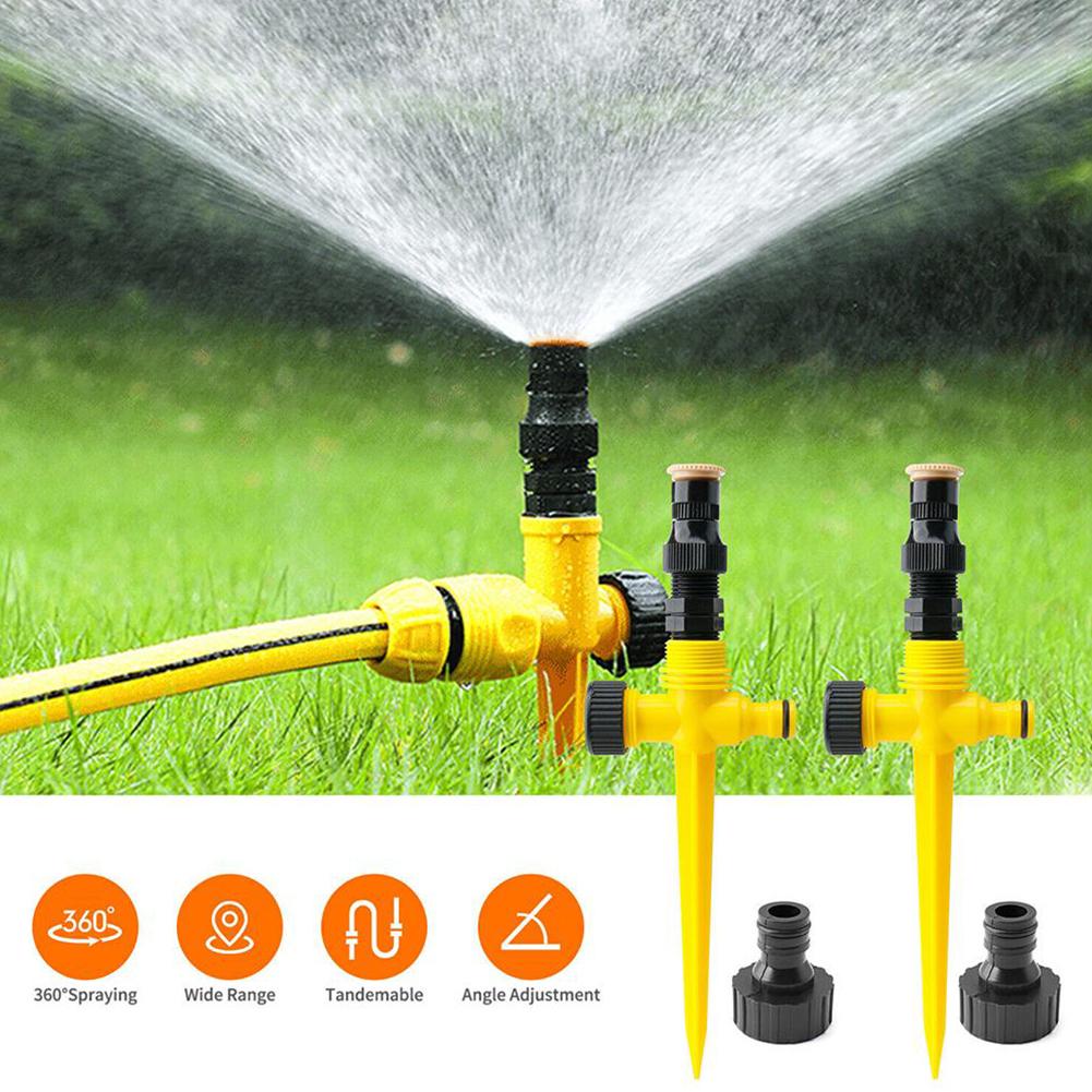 Smart Garden Watering Can - 360 ° Verstellbarer Gartensprinkler mit Bodenspieß,