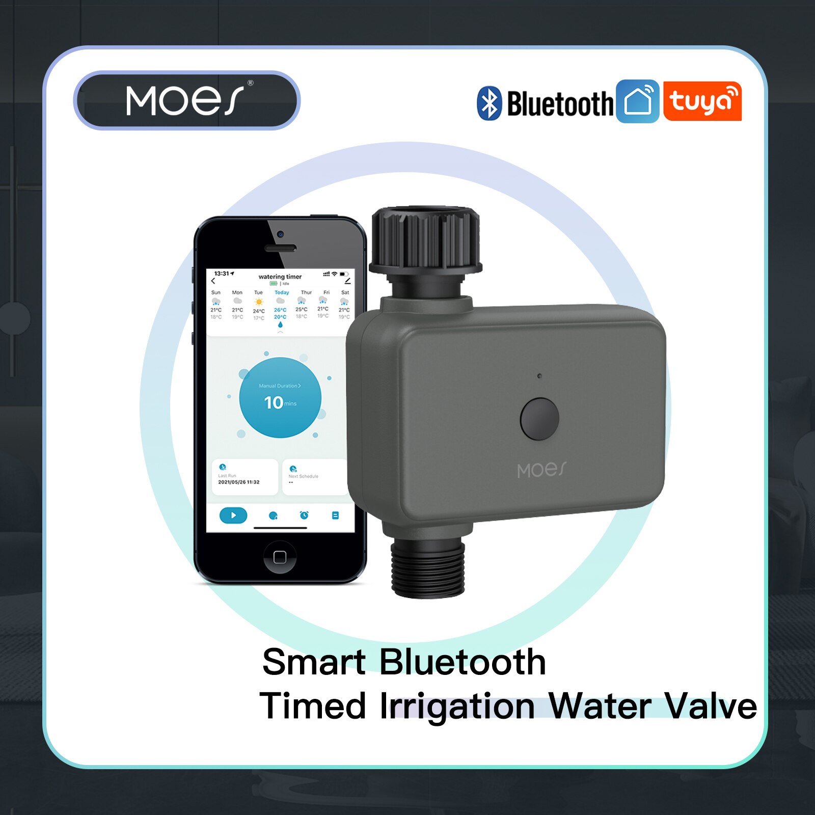 Smart Zen Garden - Moes smart tuya bluetooth wasser timer