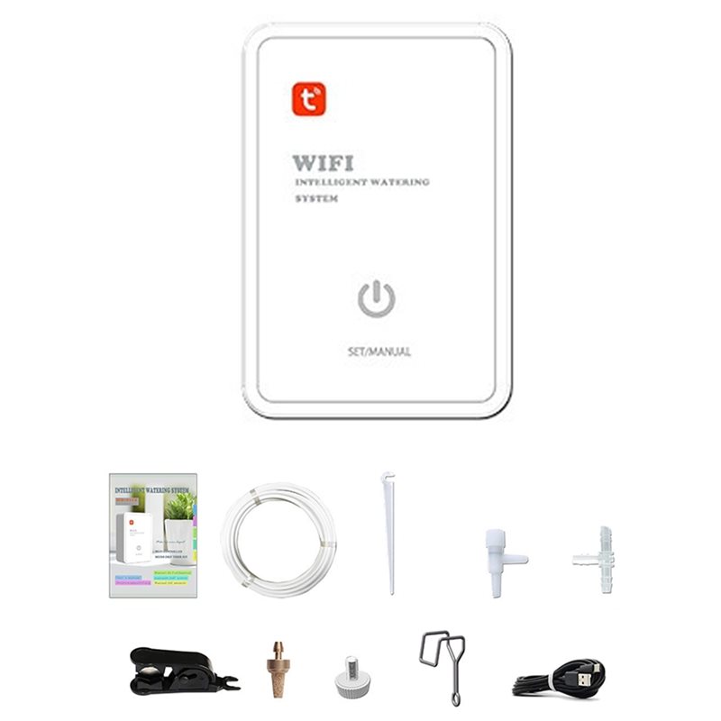 Smart Garden Watering - ABMR-Tuya Smart WLAN-Gartenbewässerungsgerät Automatisches Tropfbewässerungssystem-Set