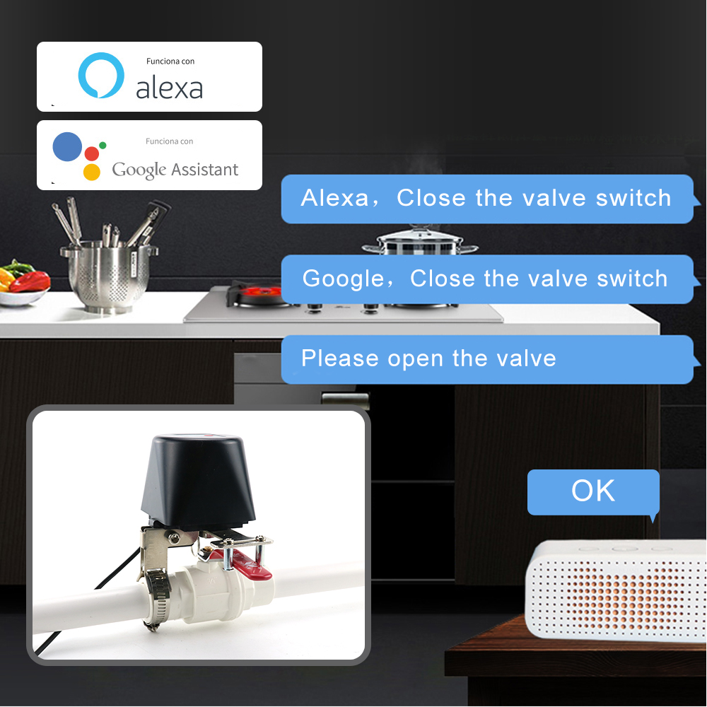 Tuya Zigbee Smart Gasventil WL – Smart Garden Instructions Bewertung und Preis