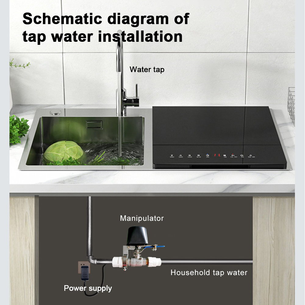 Tuya Wifi Smart Auto Absperr v – Smart Garden Instructions Bewertung und Preis
