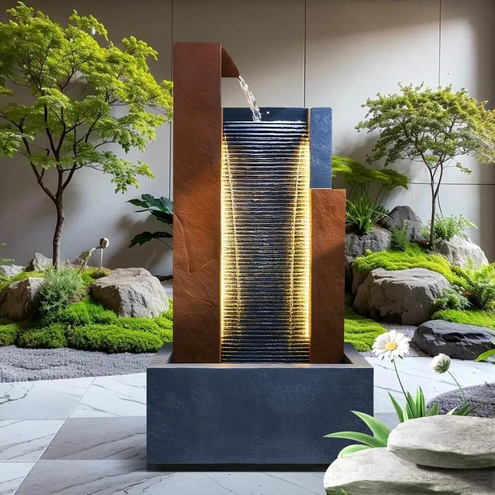 Smarter Großer Outdoor-Wasserf – Smart Zen Garden Bewertung und Preis