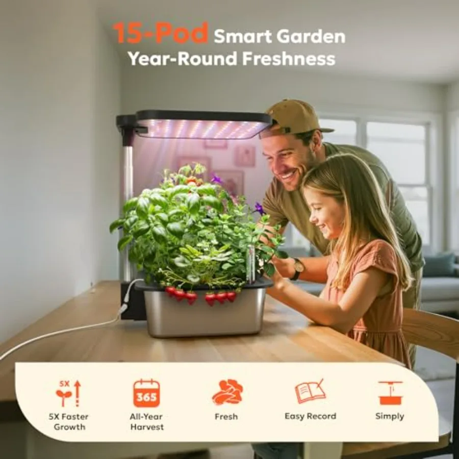 Indoor-Kräutergarten-Set mit 1 – Smart Garden Construct Bewertung und Preis