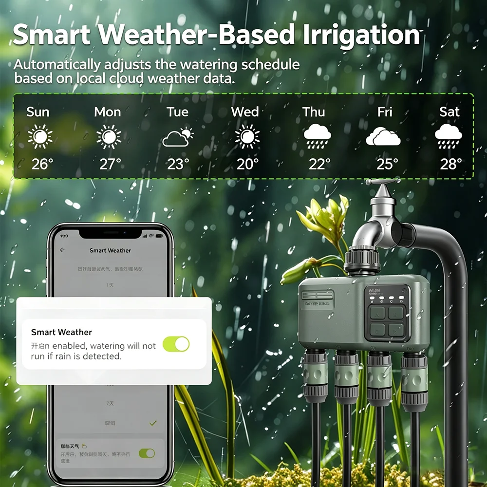 WLAN RF433 Smart Garten-Sprink – Smart Garden Watering Can Bewertung und Preis